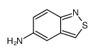 2,1-Benzisothiazol-5-amine(9CI)结构式