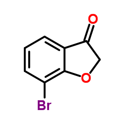 7-溴-3-苯并呋喃酮结构式