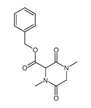 3-benzyloxycarbonyl-1,4-dimethylpiperazine-2,5-dione结构式