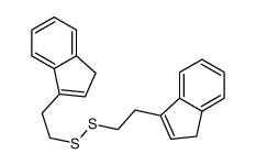 3-[2-[2-(3H-inden-1-yl)ethyldisulfanyl]ethyl]-1H-indene Structure