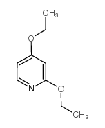 2,4-Diethoxypyridine Structure