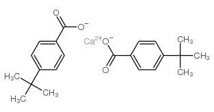 calcium 4-(1,1-dimethylethyl)benzoate结构式