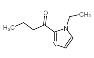 1-(1-ETHYL-1H-IMIDAZOL-2-YL)-BUTAN-1-ONE结构式