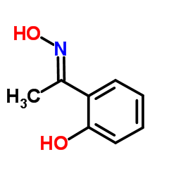 2-[(1E)-N-Hydroxyethanimidoyl]phenol结构式