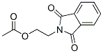 N-(2-Acetoxyethyl)phthalimide Structure