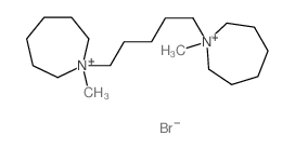 1-methyl-1-[5-(1-methyl-1-azoniacyclohept-1-yl)pentyl]-1-azoniacycloheptane picture