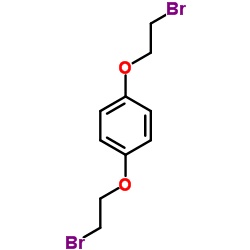 1,4-bis(2-bromoethoxy)benzene structure