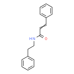 N-Phenethyl-3-phenylpropeneamide structure