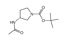 (R)-(+)-1-Boc-3-乙酰氨基吡咯烷图片