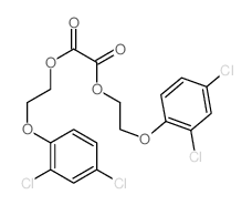 Ethanedioic acid,1,2-bis[2-(2,4-dichlorophenoxy)ethyl] ester structure