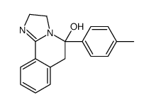 2,3,5,6-Tetrahydro-5-p-tolylimidazo[2,1-a]isoquinolin-5-ol结构式