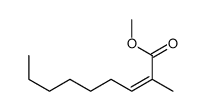 methyl 2-methylnon-2-enoate结构式