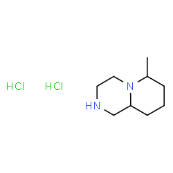 2H-PYRIDO[1,2-A]PYRAZINE, OCTAHYDRO-6-METHYL-, DIHYDROCHLORIDE结构式