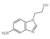 2-(5-Amino-benzoimidazol-1-yl)-ethanol Structure