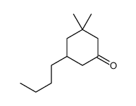 5-butyl-3,3-dimethylcyclohexan-1-one结构式