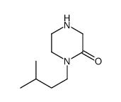 Piperazinone, 1-(3-methylbutyl)- (9CI)结构式
