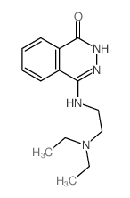 4-(2-diethylaminoethylamino)-2H-phthalazin-1-one结构式