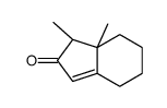 (1S,7aS)-1,7a-dimethyl-4,5,6,7-tetrahydro-1H-inden-2-one结构式