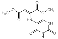 (2,4-Dioxo-1,2,3,4-tetrahydro-pyrimidin-5-ylamino)-fumaric acid dimethyl ester picture