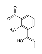 2-amino-N-methyl-3-nitrobenzamide结构式