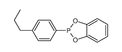 2-(4-propylphenyl)-1,3,2-benzodioxaphosphole结构式