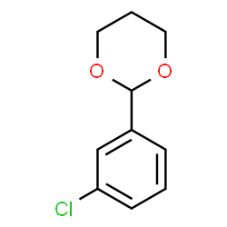 1,3-Dioxane,2-(3-chlorophenyl)-(9CI)结构式