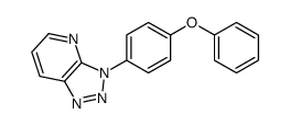 3-(4-phenoxyphenyl)triazolo[4,5-b]pyridine Structure