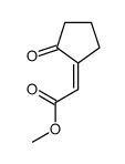 methyl 2-(2-oxocyclopentylidene)acetate结构式
