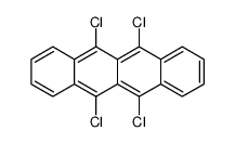 5,6,11,12-Tetrachlorotetracene Structure