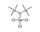 [dimethyl-[trichlorogermyl(trimethylsilyl)amino]silyl]methane结构式