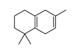 4,4,7-trimethyl-2,3,5,8-tetrahydro-1H-naphthalene Structure