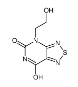 4-(2-hydroxyethyl)-[1,2,5]thiadiazolo[3,4-d]pyrimidine-5,7-dione结构式