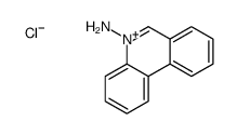 phenanthridin-5-ium-5-amine,chloride结构式