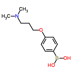 (4-(3-(二甲氨基)丙氧基)苯基)硼酸图片