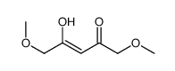 4-hydroxy-1,5-dimethoxypent-3-en-2-one结构式