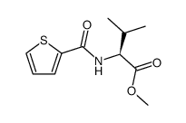 2-thenoyl-L-Val-OMe结构式