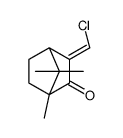 2-(chloromethylidene)-4,7,7-trimethylbicyclo[2.2.1]heptan-3-one Structure