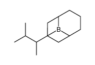 9-(3-methylbutan-2-yl)-9-borabicyclo[3.3.1]nonane结构式