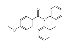 9H-acridin-10-yl-(4-methoxyphenyl)methanone Structure