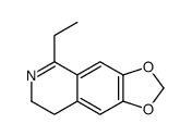 5-ethyl-7,8-dihydro-[1,3]dioxolo[4,5-g]isoquinoline结构式