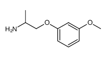 1-(3-methoxyphenoxy)propan-2-amine Structure