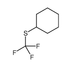 trifluoromethylsulfanylcyclohexane Structure