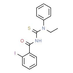 N-{[ethyl(phenyl)amino]carbonothioyl}-2-iodobenzamide picture