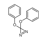 3,3-diphenoxydiazirine Structure