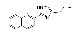 2-(4-propyl-1H-imidazol-2-yl)quinoline Structure