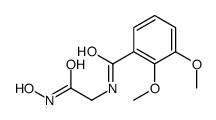 N-[2-(hydroxyamino)-2-oxoethyl]-2,3-dimethoxybenzamide结构式