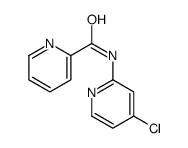 N-(4-chloropyridin-2-yl)pyridine-2-carboxamide Structure