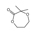 3,3-dimethyl-1,4-dioxepan-2-one Structure