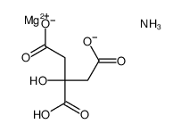 citric acid, ammonium magnesium salt picture