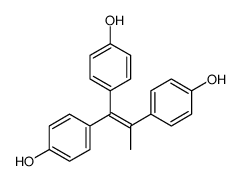 4-[1,1-bis(4-hydroxyphenyl)prop-1-en-2-yl]phenol Structure